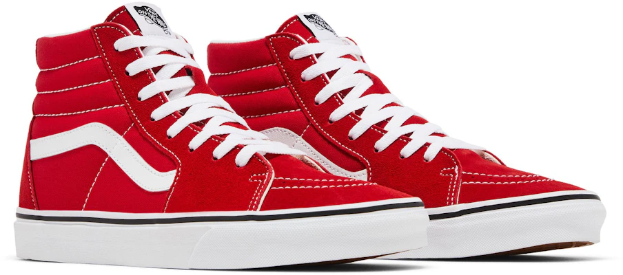 Vans Sk8-Hi 'Racing Red' Merah Perlumbaan VN0A4BV6JV6 1