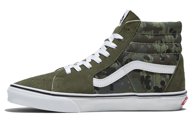 Buy 반스 스케이트하이 레인카모 그린 (Vans Skate-Hi Rain Camo Green) VN0007NSBGK
