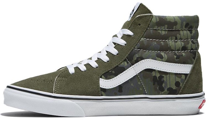 Vans Sk8-Hi 'Rain Camo Hijau' VN0007NSBGK Buy Vans Sk8-Hi 'Rain Camo Hijau' VN0007NSBGK