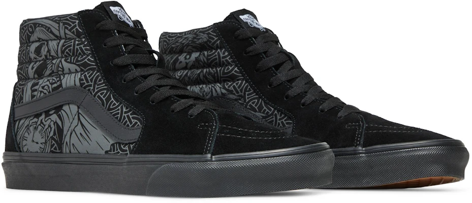 Vans Sk8-Hi '乌鸦之骷髅' VN000TS9BKA Cheap Vans Sk8-Hi '乌鸦之骷髅' VN000TS9BKA
