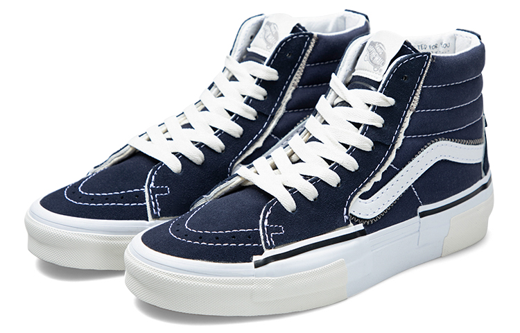 Lookbook Vans Sk8-Hi 'Reconstruct - Azul Marino' VN0005UKNUT