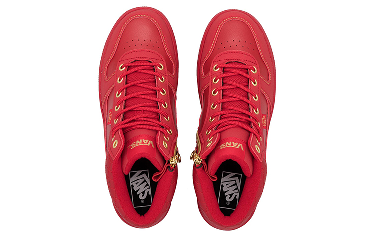 Lookbook Vans Magna 高筒滑板鞋 男女款 紅色 日版