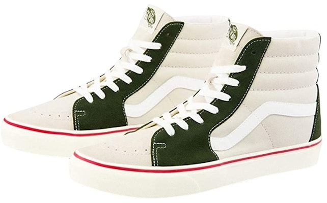 バンズ Sk8-Hi レトロスポーツ (マシュマロ/昆布グリーン) VN0A4U3C2TZ Lookbook バンズ Sk8-Hi レトロスポーツ (マシュマロ/昆布グリーン) VN0A4U3C2TZ