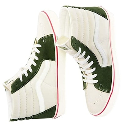 バンズ Sk8-Hi レトロスポーツ (マシュマロ/昆布グリーン) VN0A4U3C2TZ Purchase バンズ Sk8-Hi レトロスポーツ (マシュマロ/昆布グリーン) VN0A4U3C2TZ