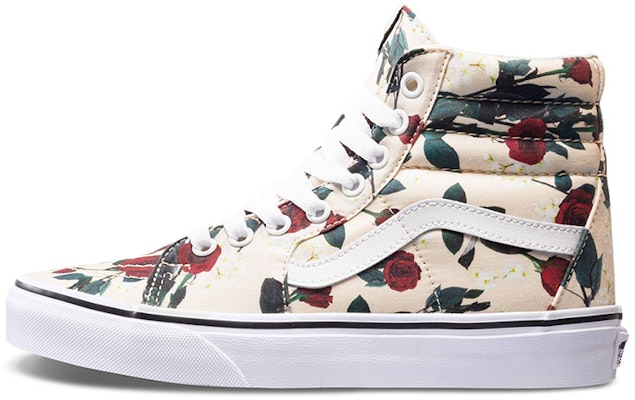 Vans Sk8-Hi 'Roses' VN0A38GEUKO Buy Vans Sk8-Hi 'Roses' VN0A38GEUKO