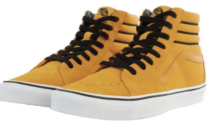 バンズ Sk8-Hi スポーツストライプ (カドミウムイエロー) VN0A4BV6TSQ Lookbook バンズ Sk8-Hi スポーツストライプ (カドミウムイエロー) VN0A4BV6TSQ