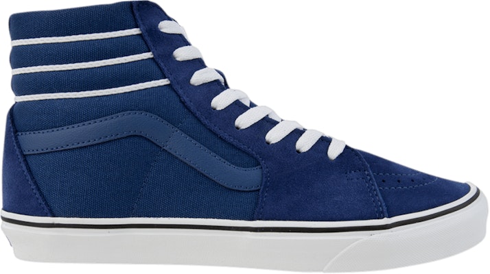 Vans Sk8-Hi 'Sport Stripes - True Navy' Lelaki Wanita Kasut Navy Original VN0A4BV6TSR Buy Vans Sk8-Hi 'Sport Stripes - True Navy' Lelaki Wanita Kasut Navy Original VN0A4BV6TSR