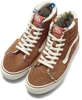 Vans Sk8-Hi 'Suede Sherpa' Kasut Lelaki/Wanita VN0A4U3C2PS Lookbook Vans Sk8-Hi 'Suede Sherpa' Kasut Lelaki/Wanita VN0A4U3C2PS