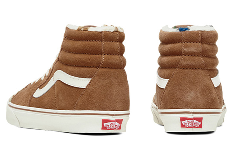 Shop Vans Sk8-Hi 'Suede Sherpa' Sepatu Sneakers Unisex VN0A4U3C2PS