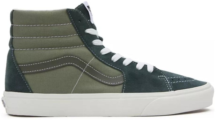 Vans Sk8-Hi 'Tri-Tone - Green' VN000CMXCX1 Order Vans Sk8-Hi 'Tri-Tone - Green' VN000CMXCX1