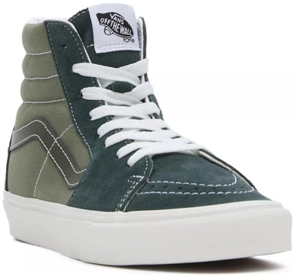 Vans Sk8-Hi 'Tri-Tone - Green' VN000CMXCX1 Lookbook Vans Sk8-Hi 'Tri-Tone - Green' VN000CMXCX1