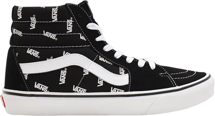 Vans Sk8-Hi 'Vans 全版標誌 - 黑色' VN0A32QGQW7 Buy Vans Sk8-Hi 'Vans 全版標誌 - 黑色' VN0A32QGQW7