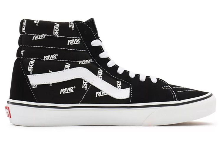 Order Vans Sk8-Hi 'Logo Vans Keseluruhan - Hitam' VN0A32QGQW7