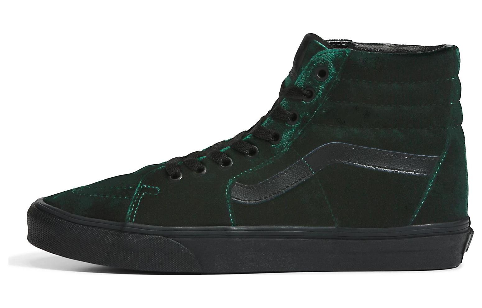 Buy ヴァンズ Sk8-Hi "ベルベット緑黒" (Vanz Sk8-Hi "Berubetto Midori Kuro") VN0A4BVT203
