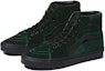 Lookbook Vans Sk8-Hi 'Beludru Hijau Hitam' VN0A4BVT203