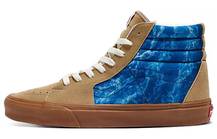 Buy Vans SK8 HI 圓頭舒適 防滑保暖 高筒 滑板鞋 男女同款 栗色