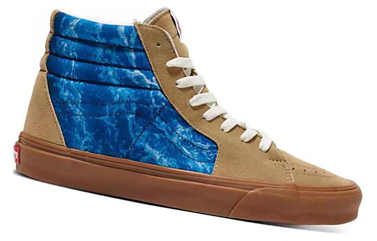 Order Vans SK8 HI 圓頭舒適 防滑保暖 高筒 滑板鞋 男女同款 栗色