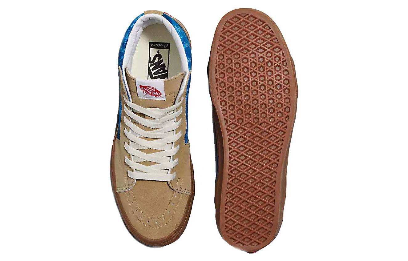 Purchase Vans SK8 HI 圓頭舒適 防滑保暖 高筒 滑板鞋 男女同款 栗色