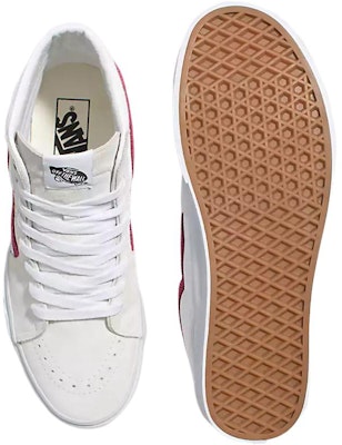 Vans SK8-HI '白红色' 高帮板鞋 VN000D5IVG4 Lookbook Vans SK8-HI '白红色' 高帮板鞋 VN000D5IVG4