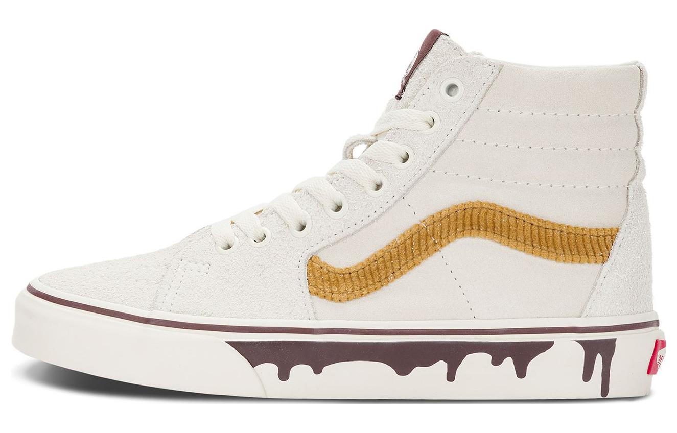 Buy 반스 스케이트-하이 '화이트 옐로우' VN0007NPD3M