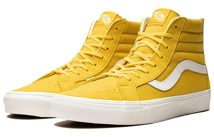 Order バンズ SK8-HI イエロー/ホワイト VN0A5KRCB10