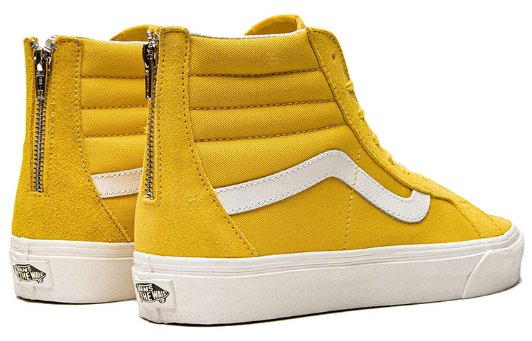 Lookbook バンズ SK8-HI イエロー/ホワイト VN0A5KRCB10