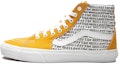 Buy Vans Sk8-Hi 'Cetakan Kuning Putih' VNOA4BV6SM9
