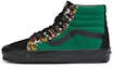 Buy Vans SK8 HI Anaheim Factory 38 DX 防滑耐磨 高筒 滑板鞋 男女款 黑綠紅 碎花