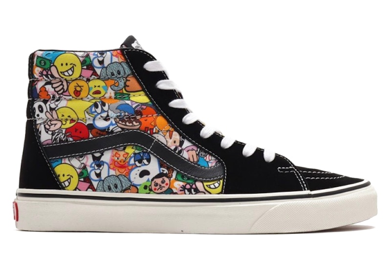 Buy Vans Sk8-Hi Atmos Emoji '多色/黑' VN0A32QG33-0001