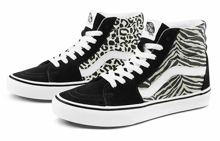 Order Vans Sk8-Hi 黑棕色「动物印花」 VN0A32QG9XB(HD)
