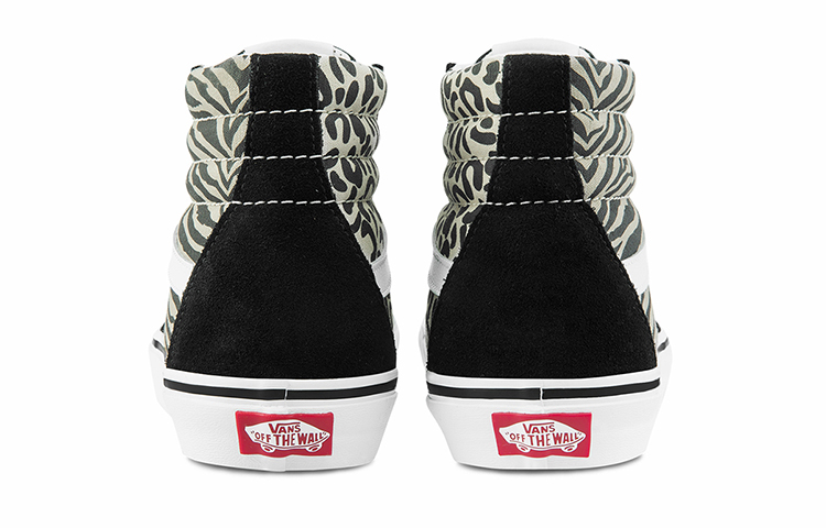 Shop Vans Sk8-Hi 黑棕色「动物印花」 VN0A32QG9XB(HD)