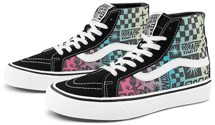 Vans SK8-HI Hitam Hijau Putih VN0A4UWN42K Order Vans SK8-HI Hitam Hijau Putih VN0A4UWN42K