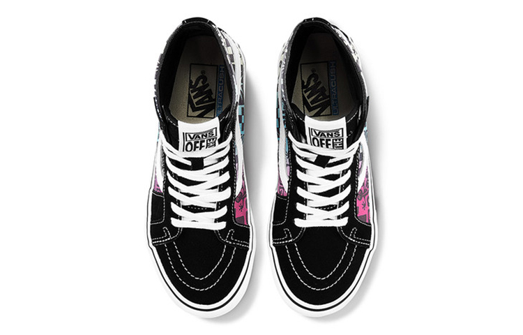 Lookbook Vans SK8-HI 黑绿白高帮板鞋 VN0A4UWN42K