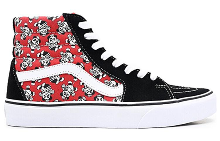 Order Vans SK8-HI 黒/赤 (Vans スケハイ 黒/赤) VN0A4U3C5I2