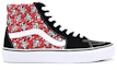 Order Vans SK8-HI Hitam/Merah VN0A4U3C5I2