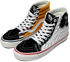 Vans Sk8-hi 黑白红高帮帆布鞋 VN0A38GF4GE Shop Vans Sk8-hi 黑白红高帮帆布鞋 VN0A38GF4GE