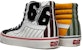 Vans Sk8-Hi Hitam Putih Merah VN0A38GF4GE