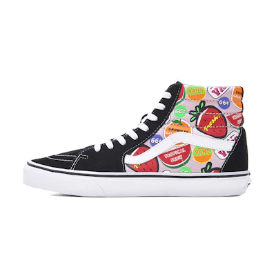 Vans SK8-HI BlackWhite Strawberry Multi-Color
