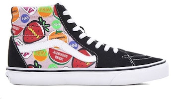 Vans SK8-HI 黑白多彩草莓配色 VN0A32QG4UC Order Vans SK8-HI 黑白多彩草莓配色 VN0A32QG4UC