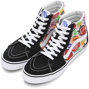Vans SK8-HI Hitam Putih Stroberi Multi-Warna VN0A32QG4UC Lookbook Vans SK8-HI Hitam Putih Stroberi Multi-Warna VN0A32QG4UC