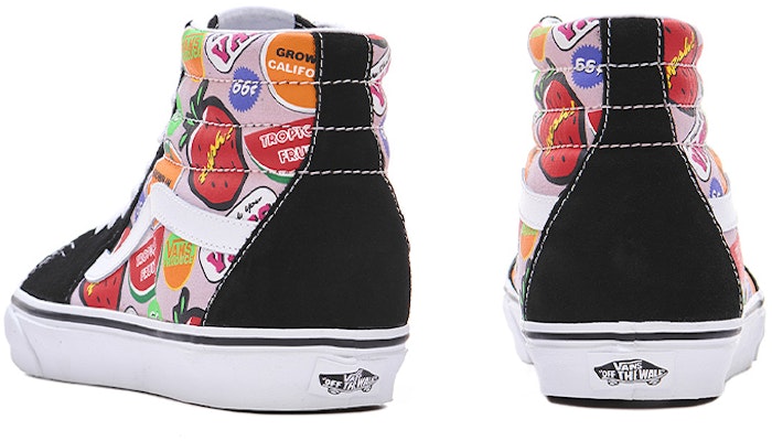 Vans SK8-HI Negro Blanco Fresa Multicolor VN0A32QG4UC Shop Vans SK8-HI Negro Blanco Fresa Multicolor VN0A32QG4UC