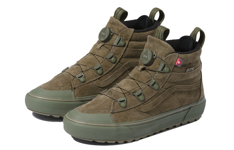 Order バンズ Sk8-Hi BOA MTE-2 カバートグリーン VN0A7Q61690