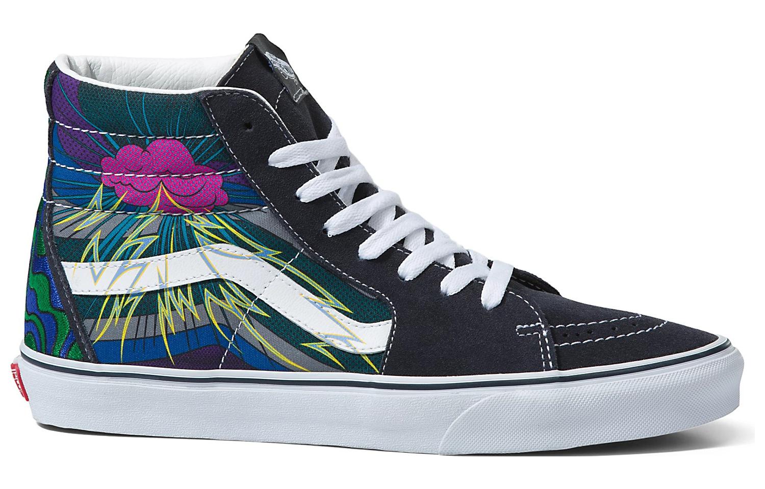Vans Sk8-Hi Brainworks Dark Sneaker 'Black Multi' 圖 2