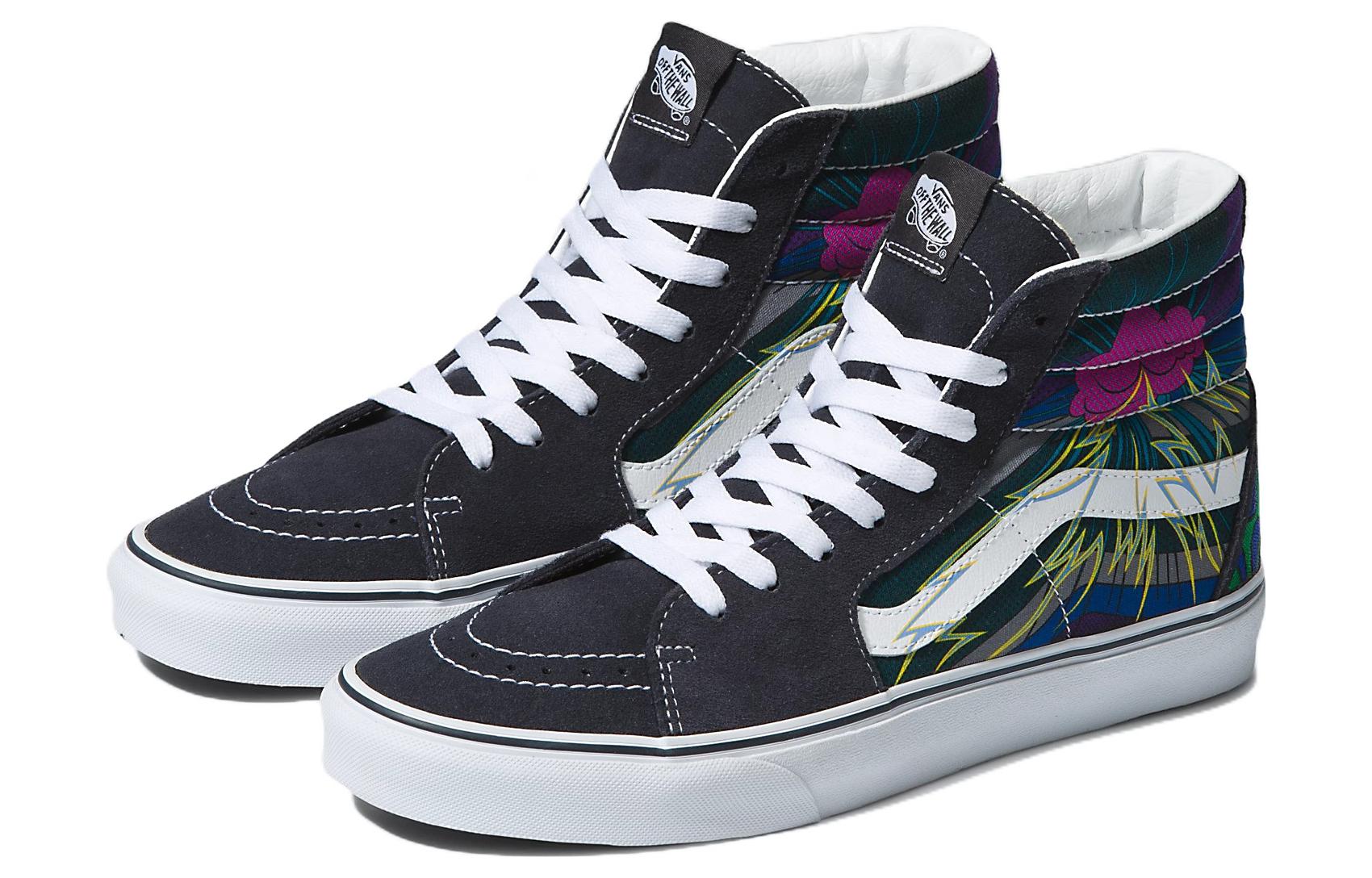 Vans Sk8-Hi Brainworks Dark Sneaker 'Black Multi' 圖 3