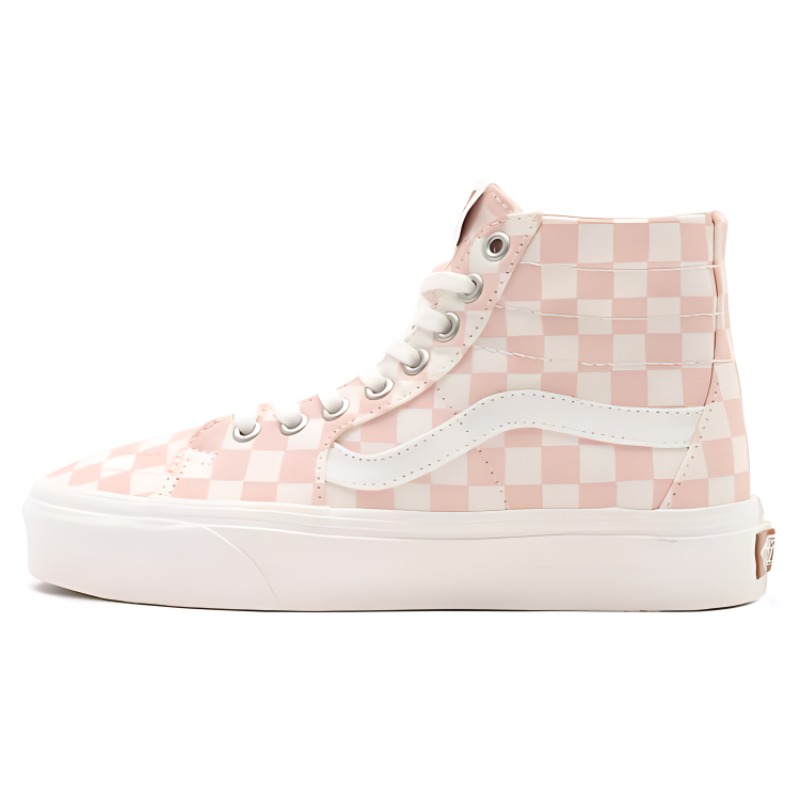 Vans SK8-HI Breathable Non-Slip Wear-resistant Casual Skateboarding Shoes Pink White 'Pink Blue' VN0A4U169FP