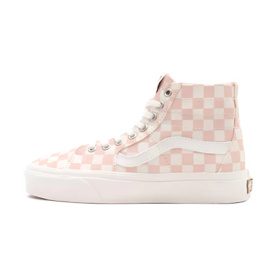 Vans SK8-HI Breathable Non-Slip Wear-resistant Casual Skateboarding Shoes Pink White 'Pink Blue'