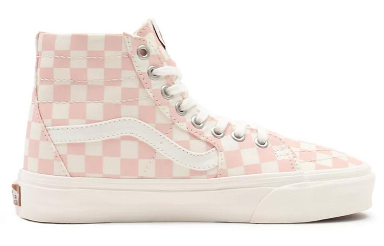 Order Vans SK8-HI Sepatu Skate Casual Anti-Slip Tahan Aus Pink Putih 'Pink Biru' VN0A4U169FP