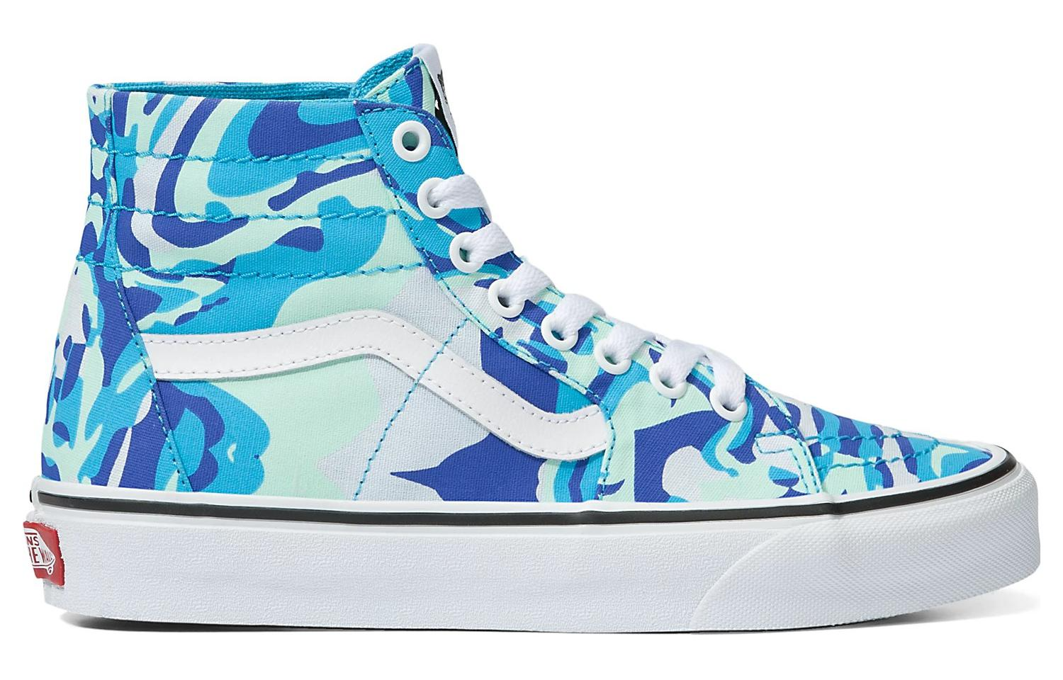 Vans SK8-HI Bright Vibrations 'Blue White' 圖 2
