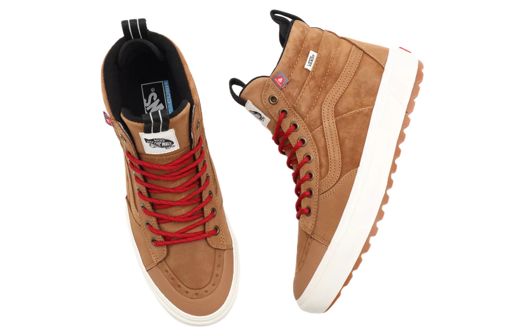 Shop Vans SK8-HI Buty Mte-2 棕色高帮滑板鞋 VN0007NKGWU