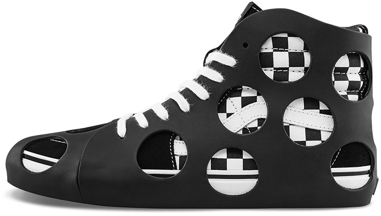 vans-sk8-hi-cage-vlt-lx-polka-dot-checkered-black